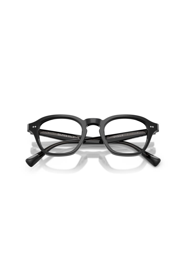 48mm Square optical glasses, Alternate, color, Black