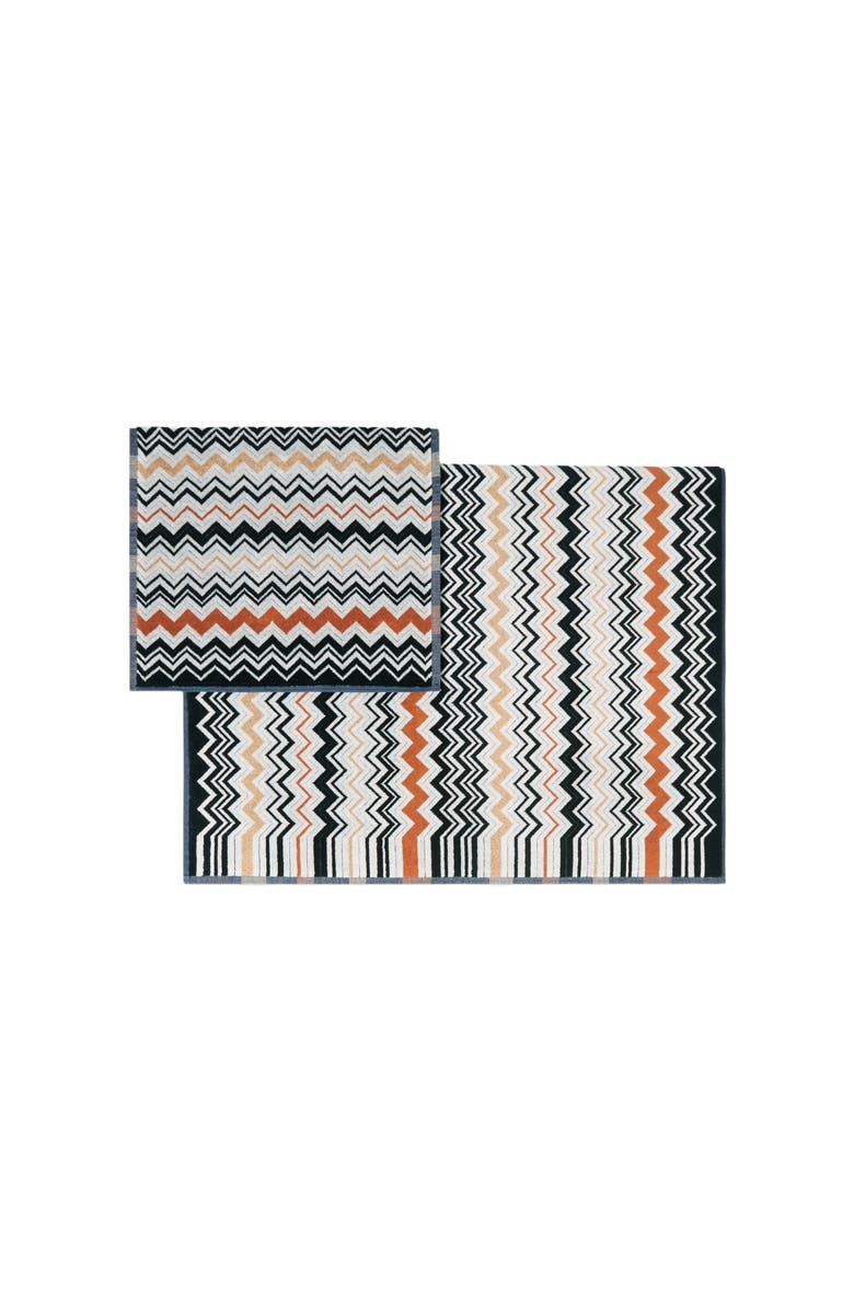 Missoni Home 2-piece Bernard Bath Towel Set In Chevron Cotton Terry, Alternate, color, Multicoloured