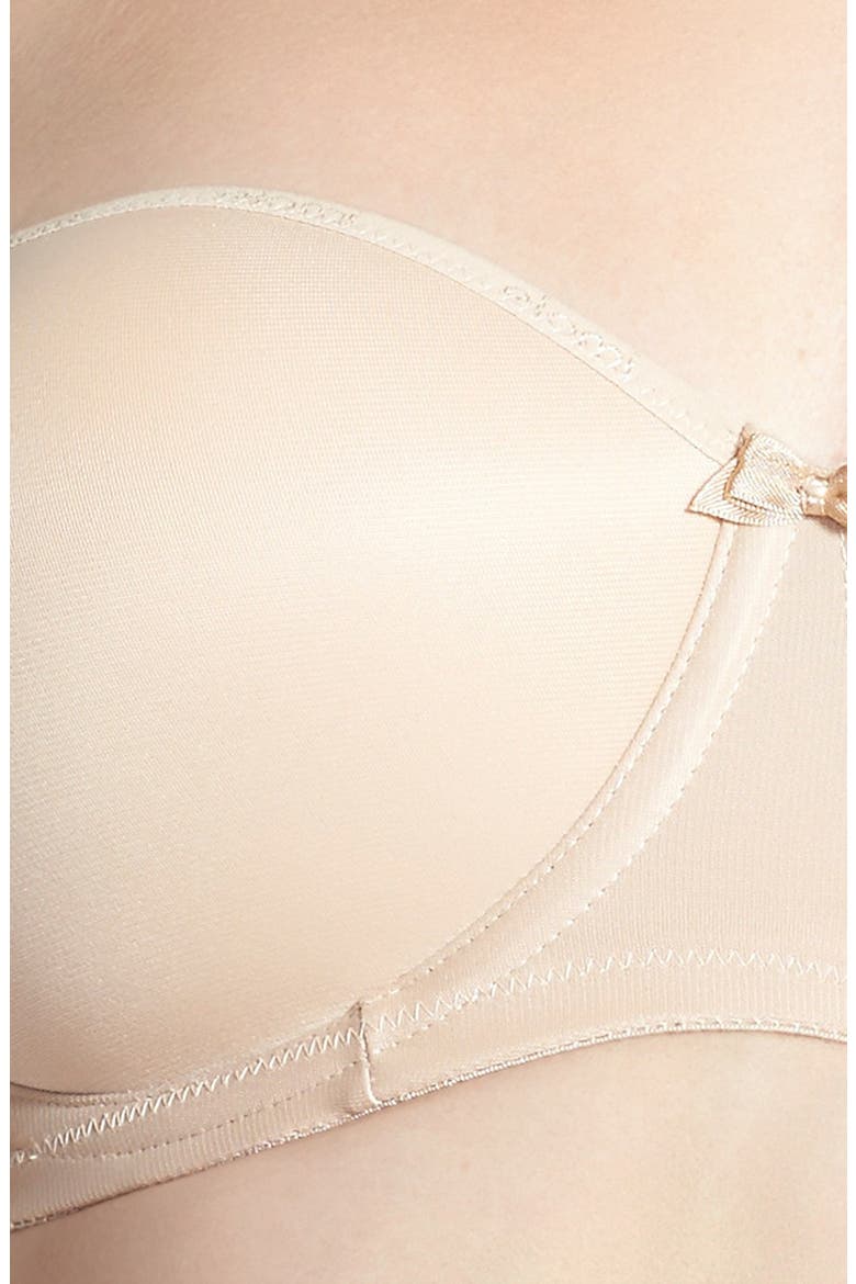 Molded Underwire Convertible Strapless Bra, Alternate, color, NUDE