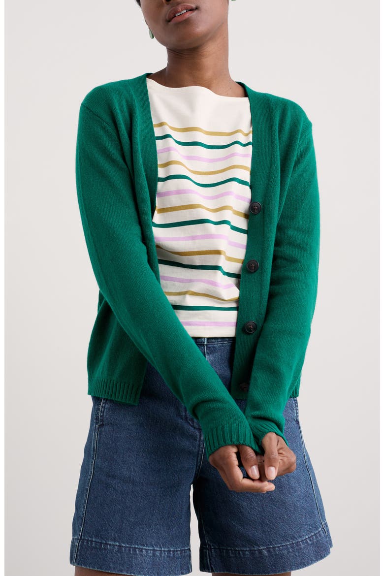 Kelyn Cardigan, Main, color, KNIT MELANGE SEA TEAL