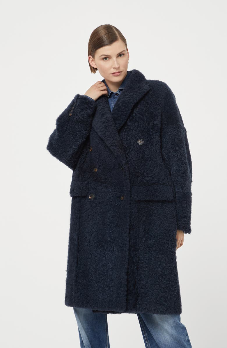 Brunello Cucinelli Shearling coat, Alternate, color,
