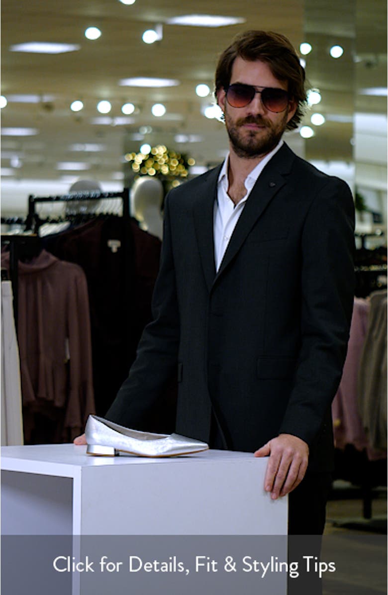 Alessandra Pointed Toe Ballet Flat, sales video thumbnail