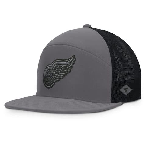 Men's Fanatics Charcoal Detroit Red Wings Fairweather Adjustable Hat