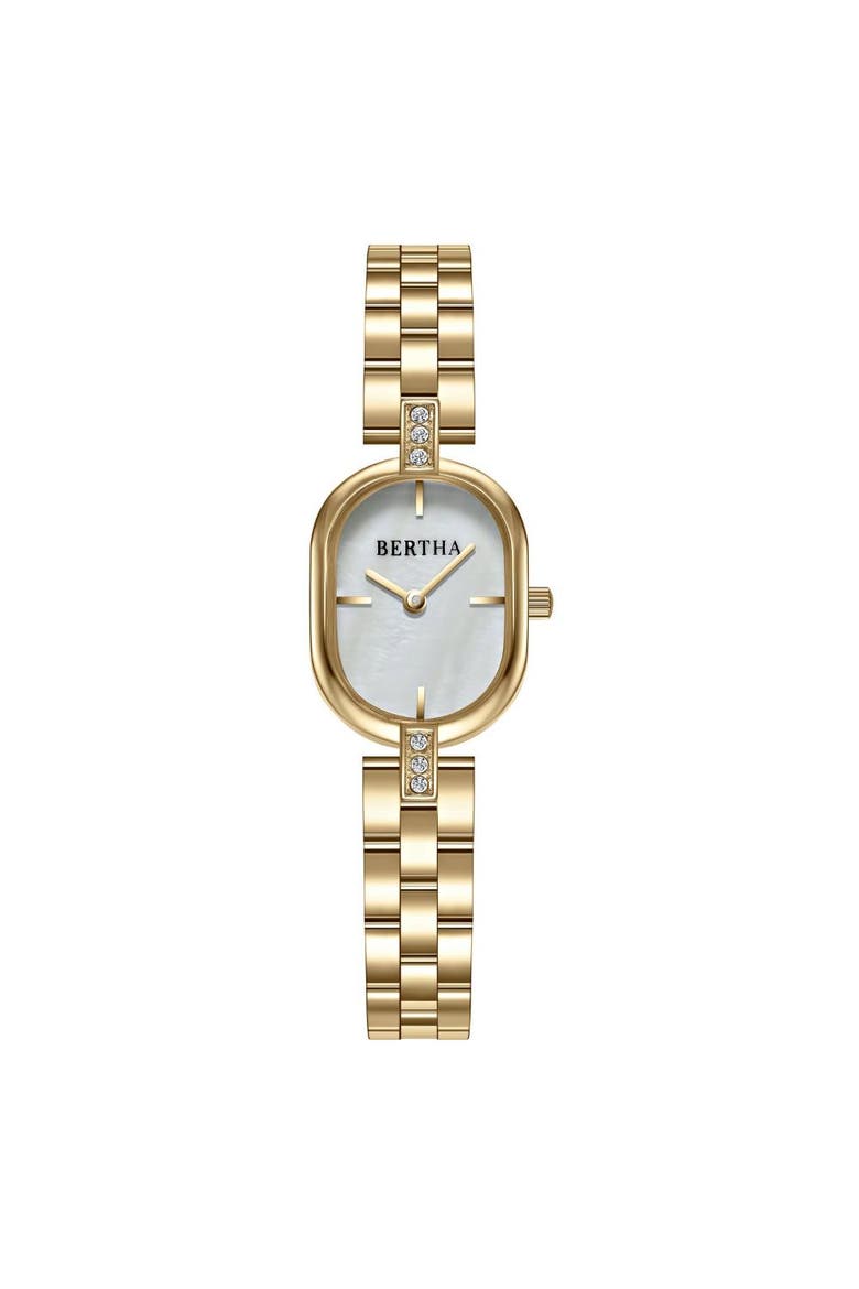 Lana Mother of Pearl Ladies Watch, Main, color, Gold