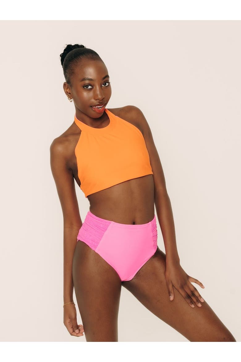 Women's Swim Bottom - UPF 50+, Alternate, color, Hot Neon Pink