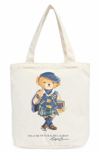 Kids' Polo Bear Canvas Tote
