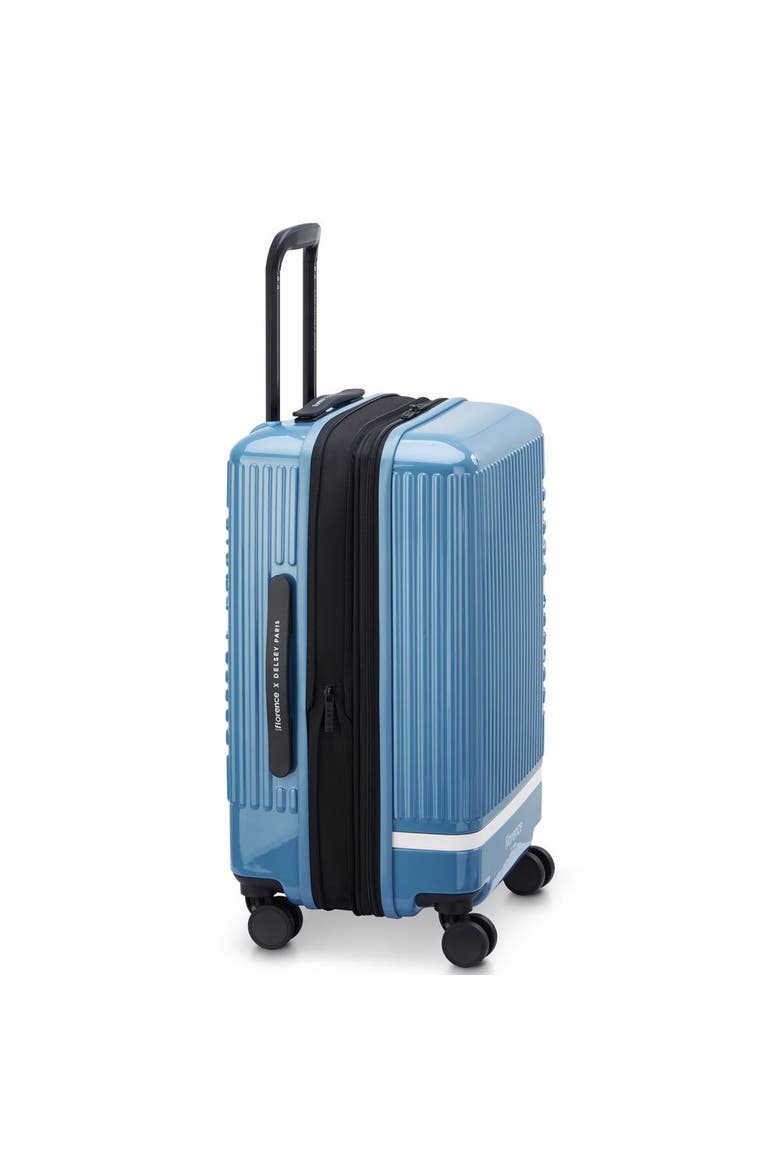 2 Piece Set - Spin Me Away Expandable 20" Carry-On Spinner & Sweet Escape Duffel, Alternate, color, Zinc Blue