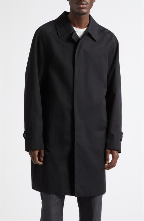 Camden Mid Length Cotton Gabardine Car Coat
