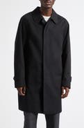 Burberry Camden Mid Length Cotton Gabardine Car Coat