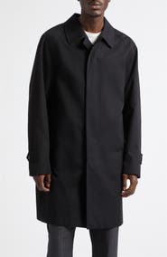 Burberry Camden Mid Length Cotton Gabardine Car Coat