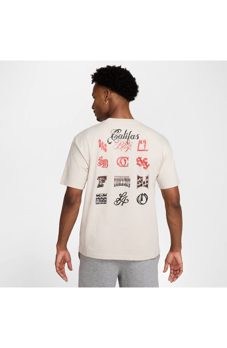 Nike Men's Nike White Club America CA x CA Authentic T-Shirt, Alternate, color, Cream