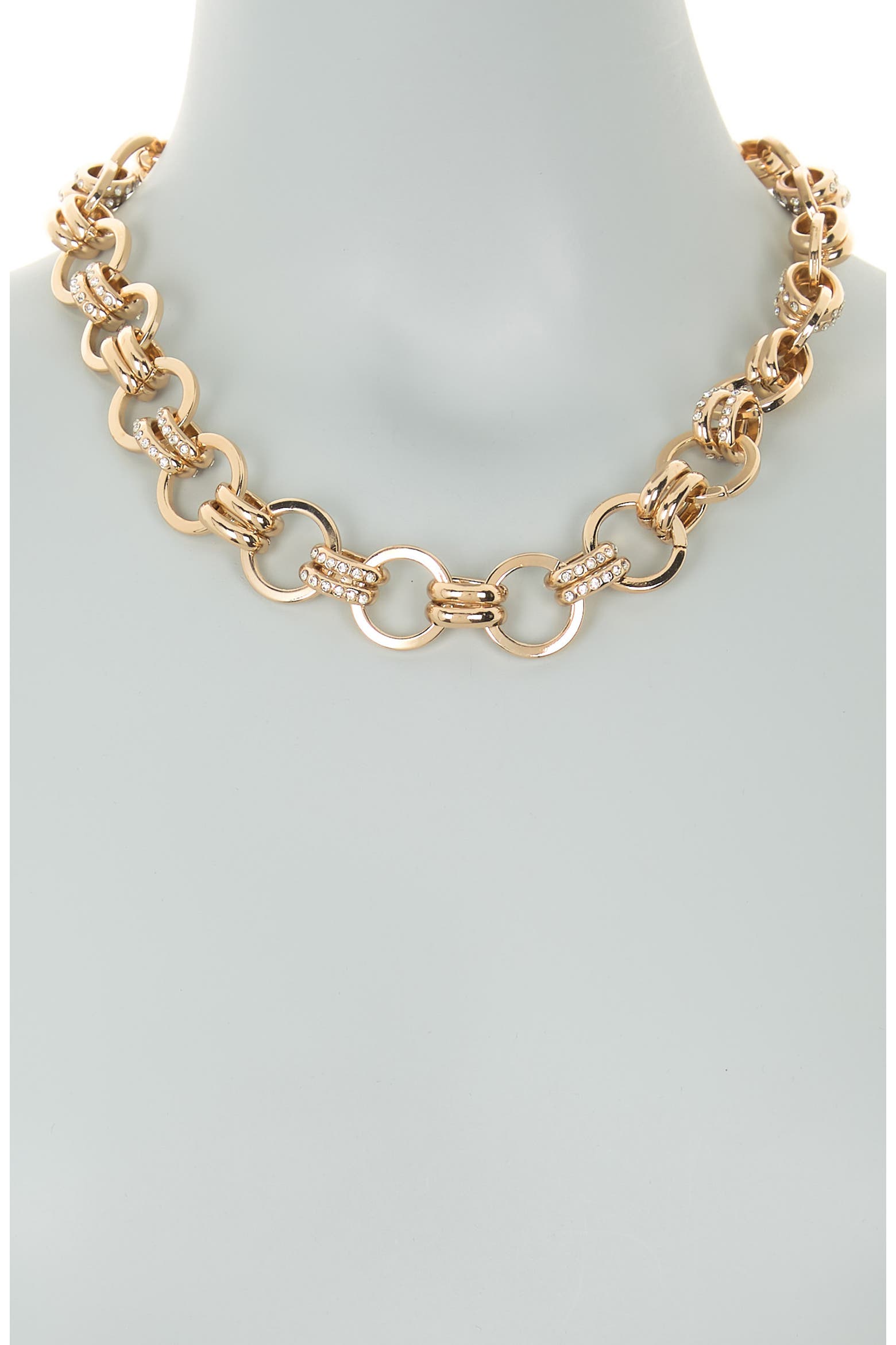 Circle With Chain Tasha Circle Chain Link Necklace (Women) | Nordstromrack