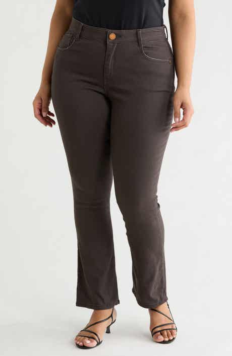 Democracy 'Ab'Solution High Waist Itty Bitty Boot Jeans