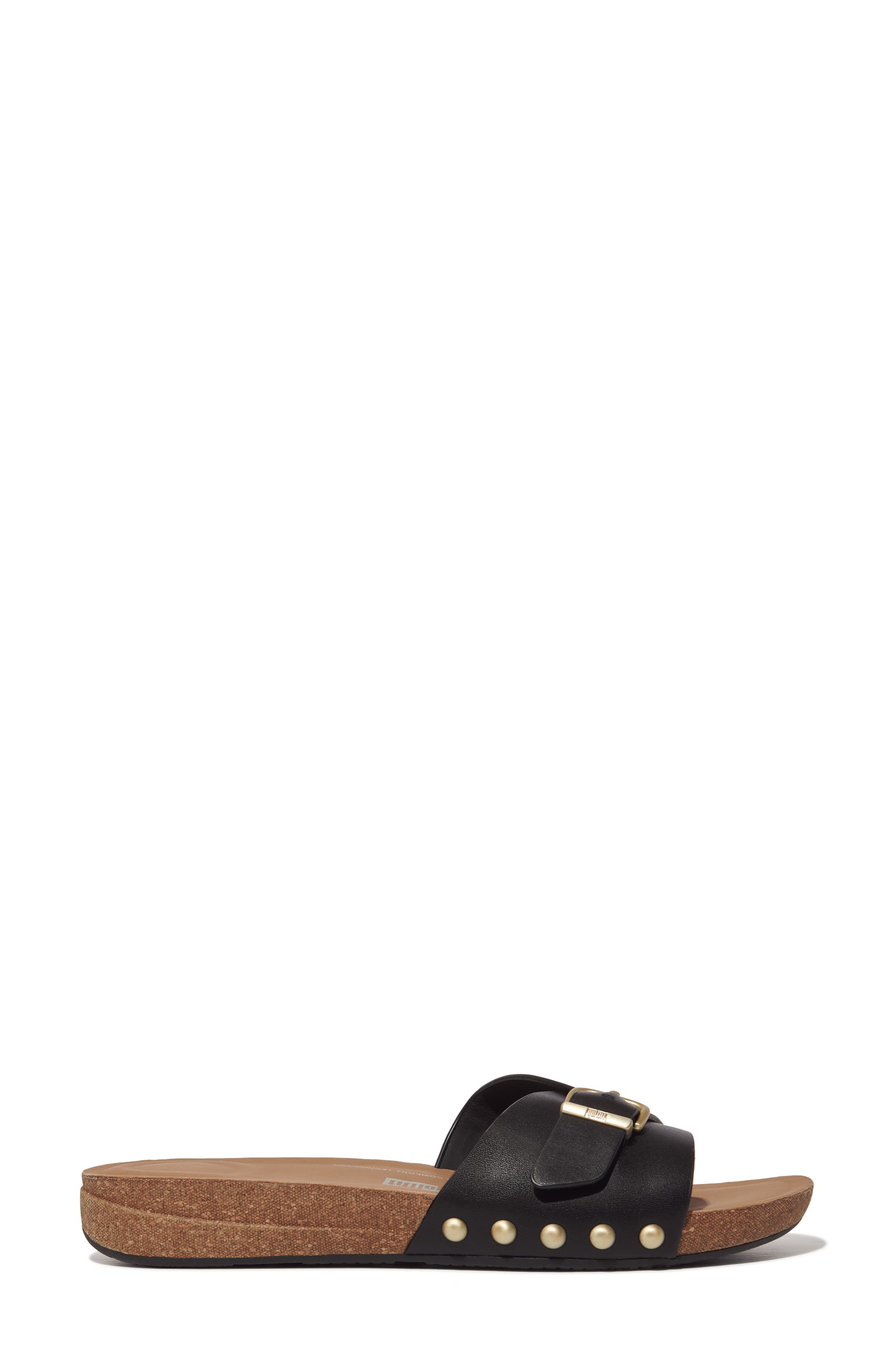 FitFlop iQushion Slide Sandal, Alternate, color, Black