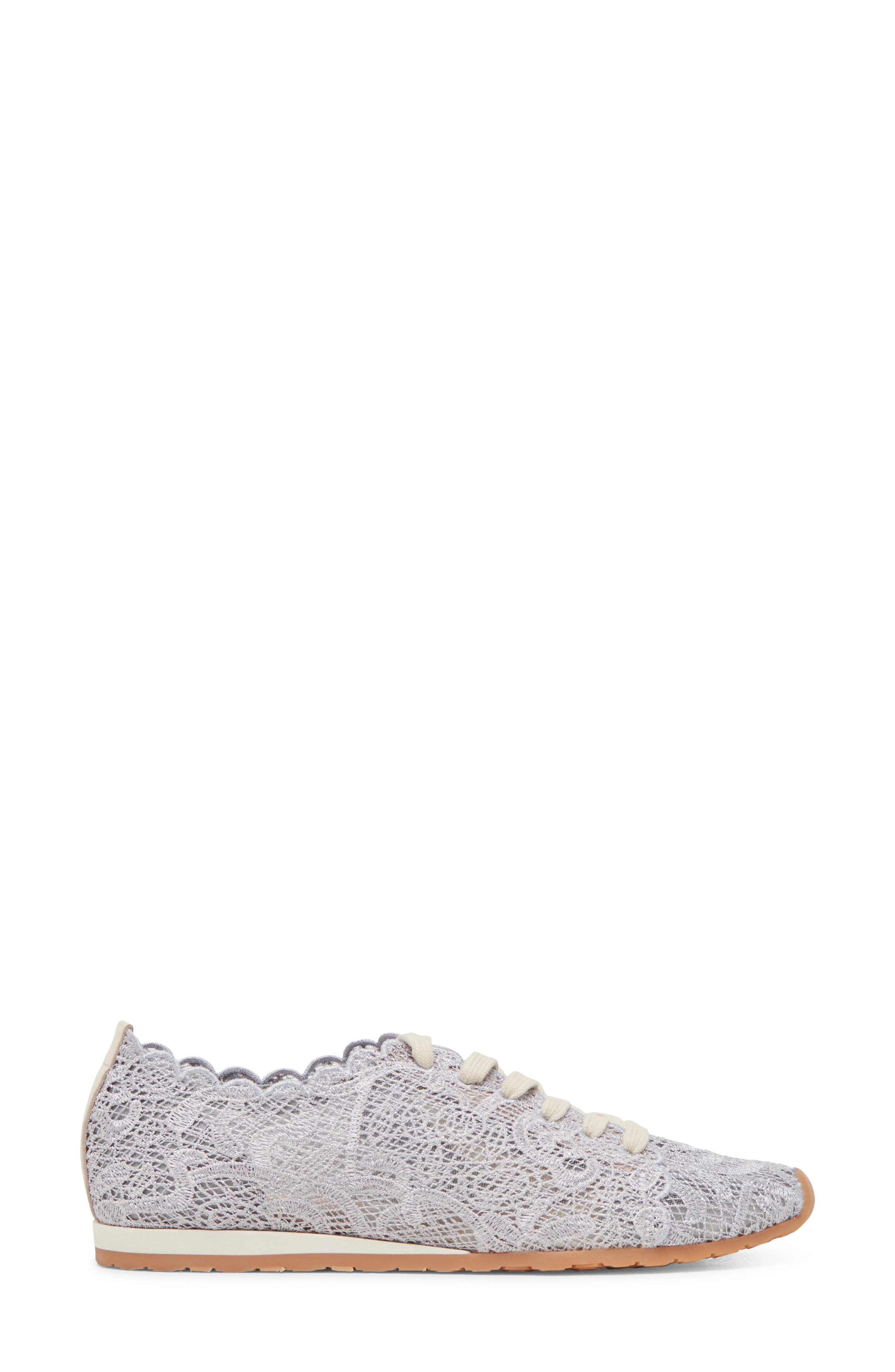 Dolce Vita Dayana Lace Sneaker, Alternate, color, Dusty Blue Lace