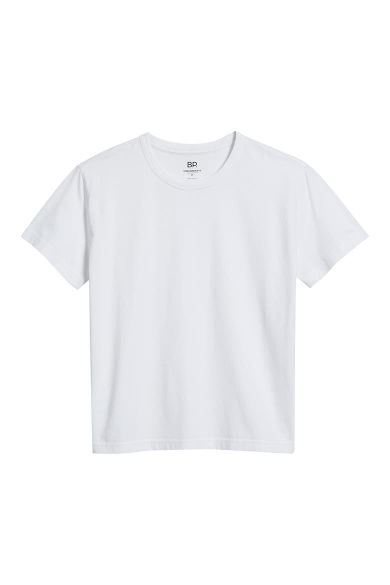 Shrunken T-Shirt, Alternate, color, WHITE