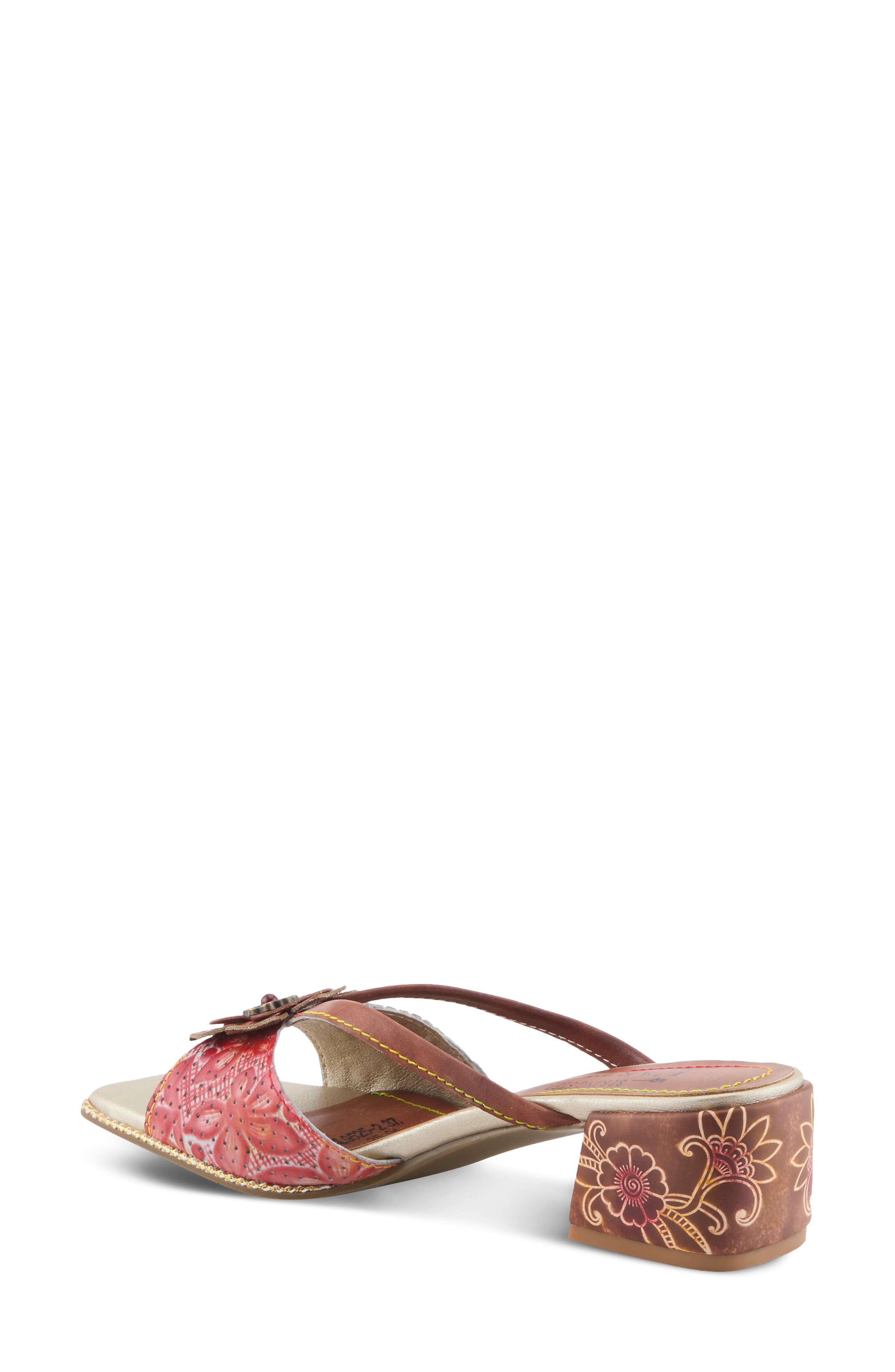 L'Artiste by Spring Step Europa Sandal, Alternate, color, Brown Multi