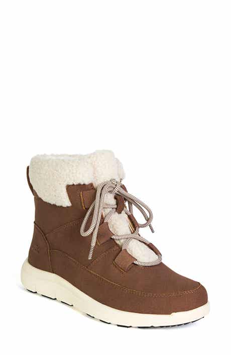 JBU Freeze Faux Shearling Trim Boot