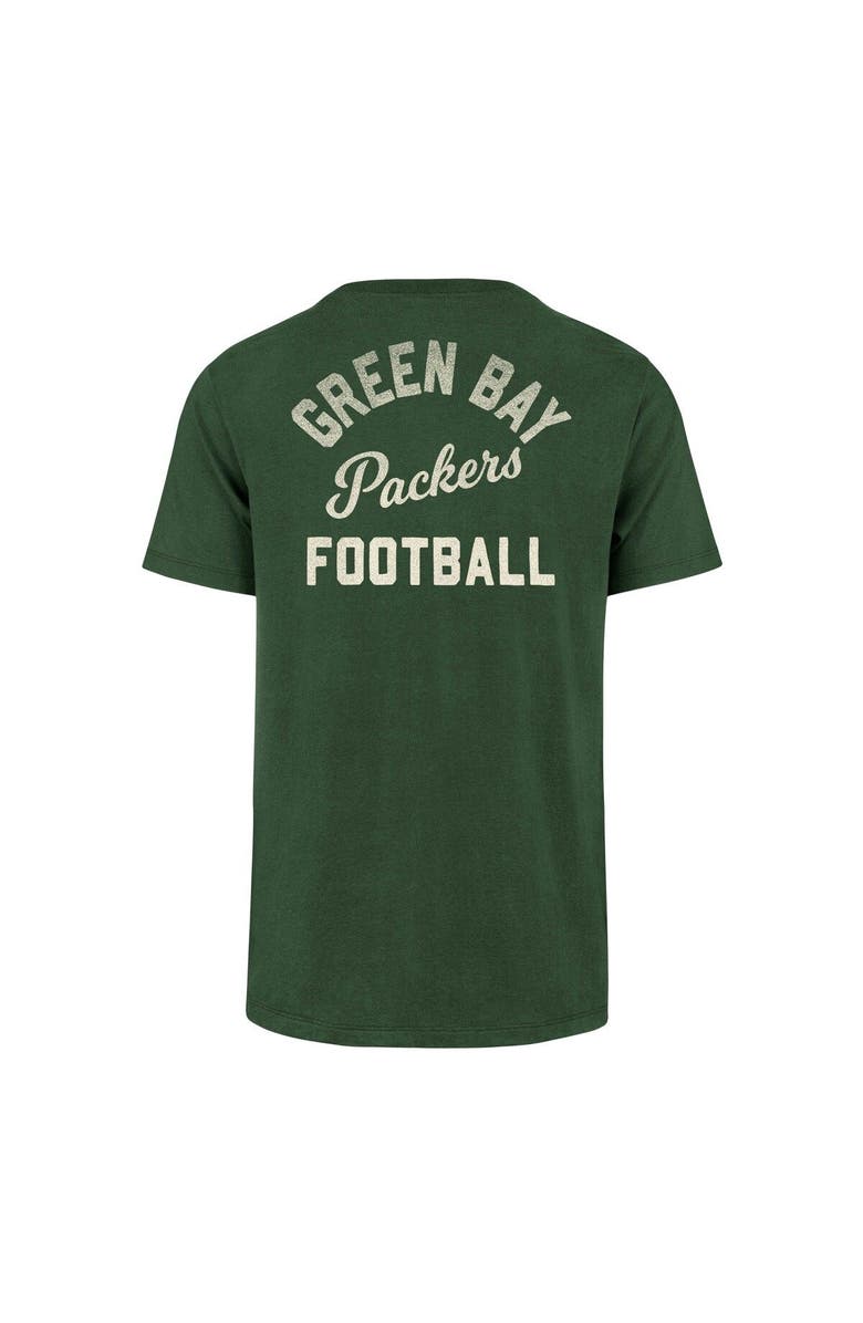 '47 Men's '47 Green Green Bay Packers Turn Back Franklin T-Shirt, Alternate, color, 