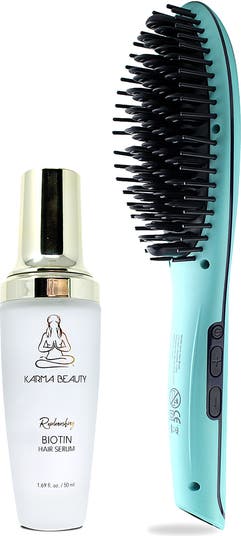 KARMA BEAUTY Ionic Balancing Brush Set Turquoise Nordstromrack karma-beauty-ionic-balancing-brush-set-turquoise-nordstromrack