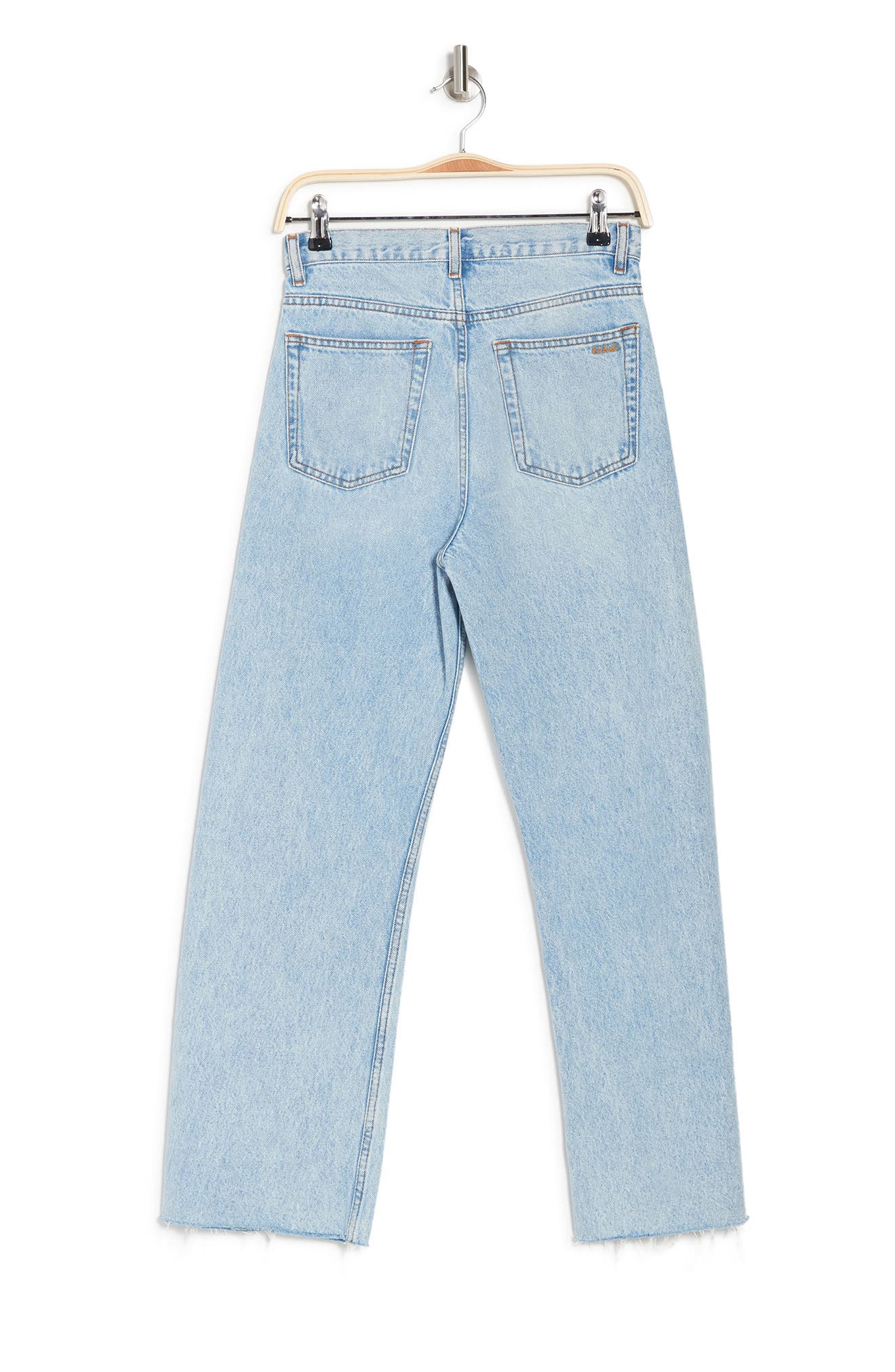 ba&sh Alix High Rise Raw Hem Jeans (Women) | Nordstromrack