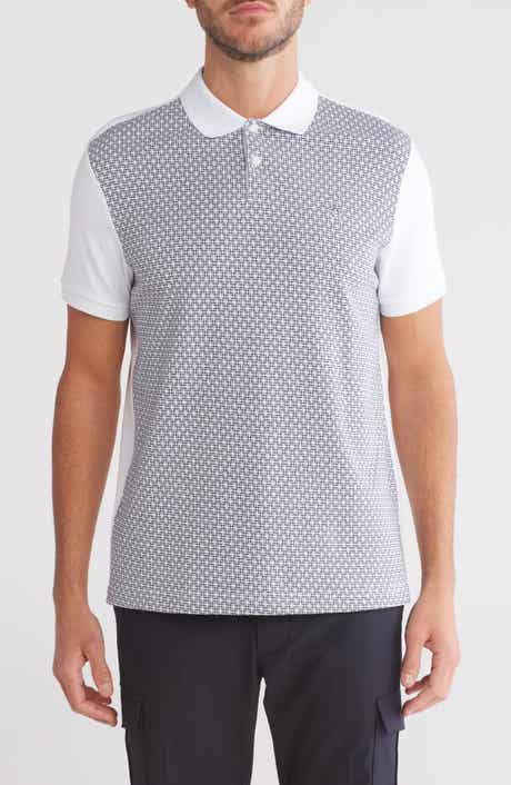 Original Penguin Jacquard Front Cotton Jersey Polo