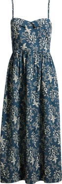 THE GREAT. The Verse Cotton Midi Dress