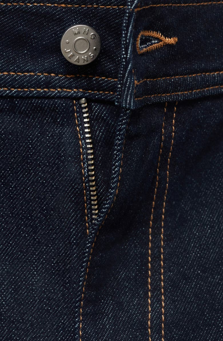 Catherin Frayed High Waist Wide Leg Culotte Jeans