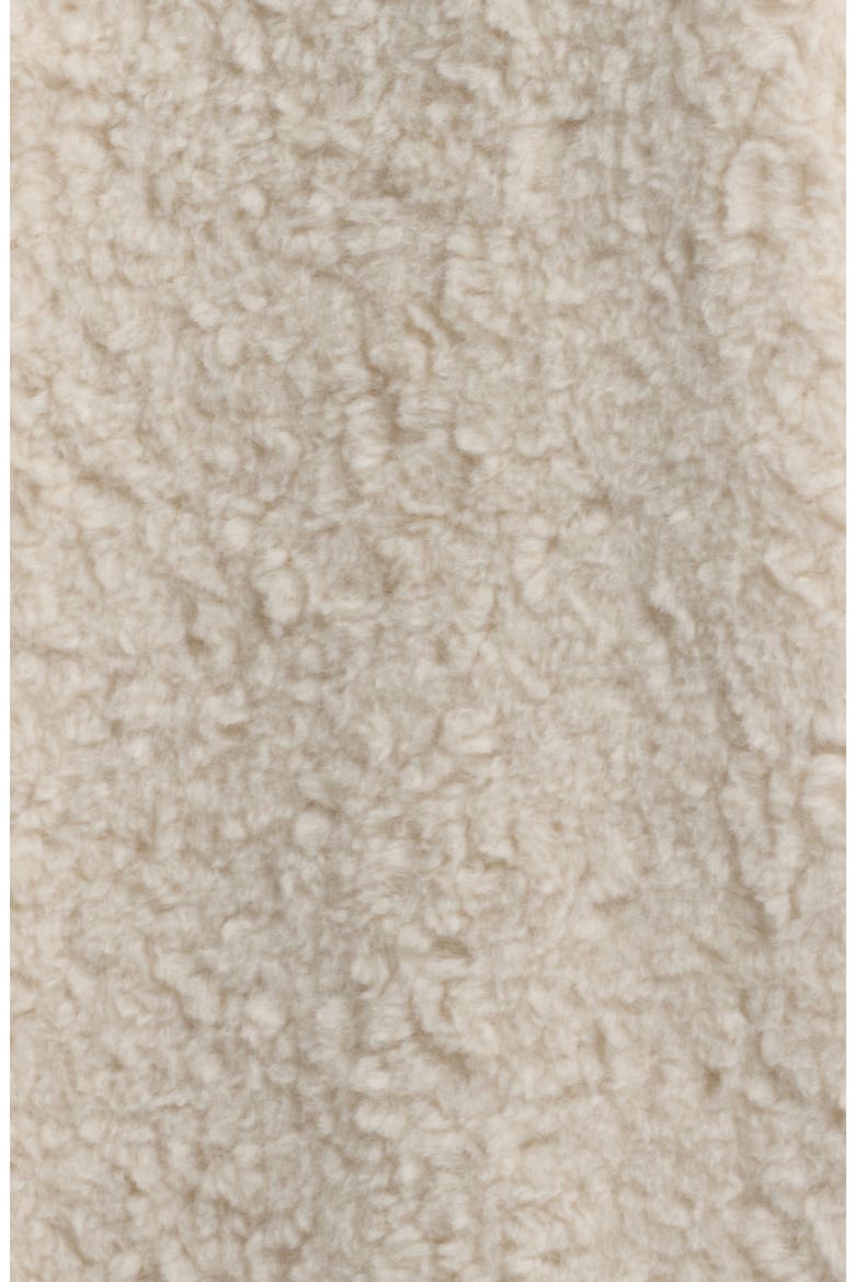 Faux Fur Coat, Alternate, color, CREAM