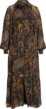 Etro Printed Midi Dress