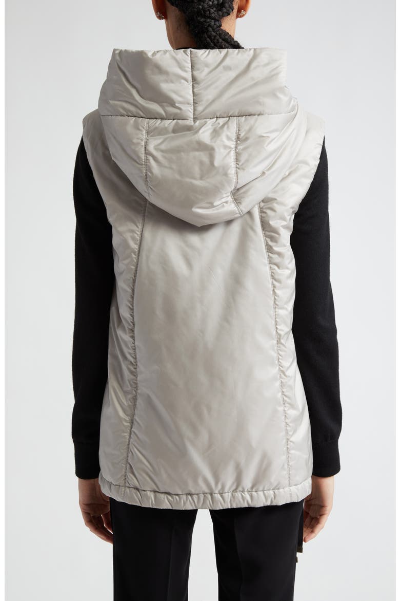 GreenGo Insulated Hooded Vest, Alternate, color, LIGHT GREY