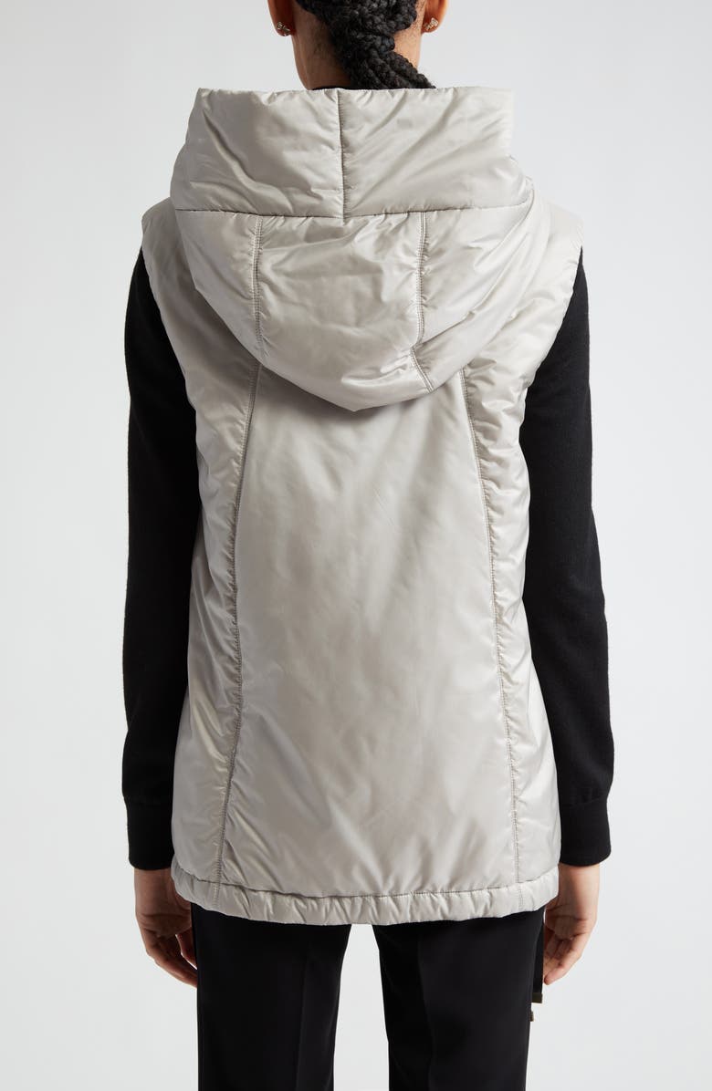 Max Mara GreenGo Insulated Hooded Vest, Alternate, color, 