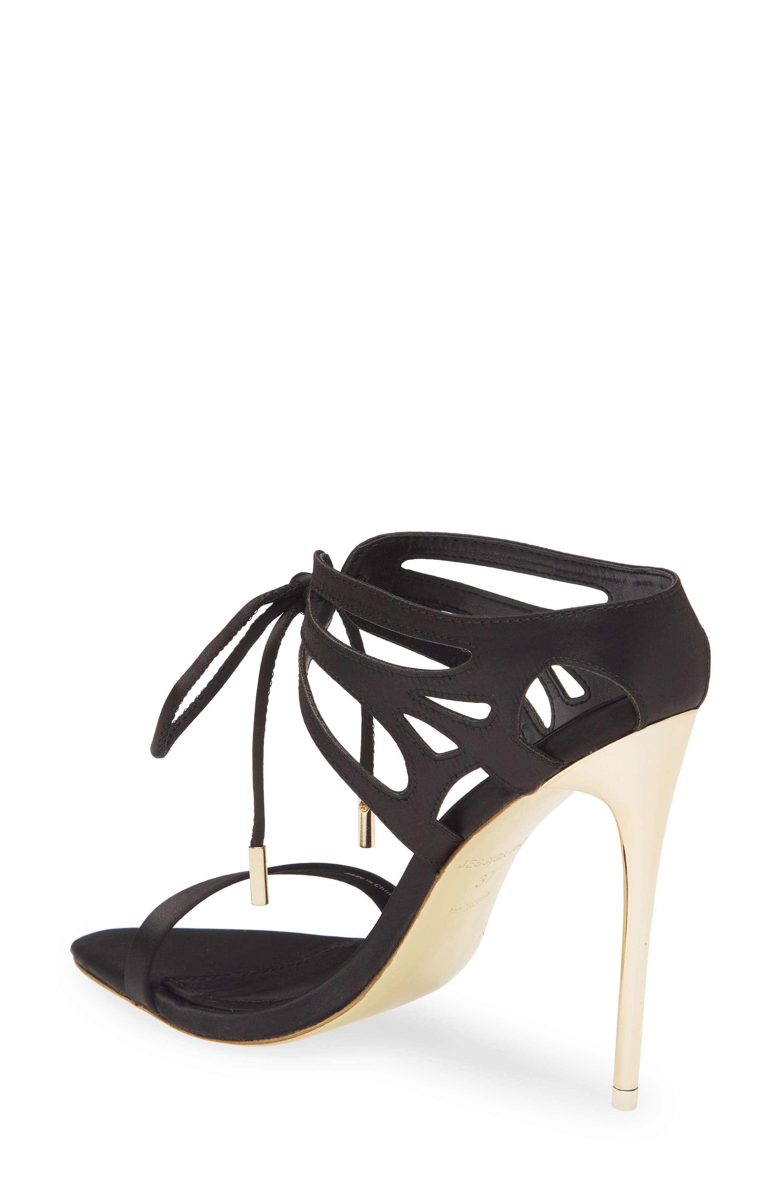 JESSICA RICH So Expensive Satin Sandal, Alternate, color, 