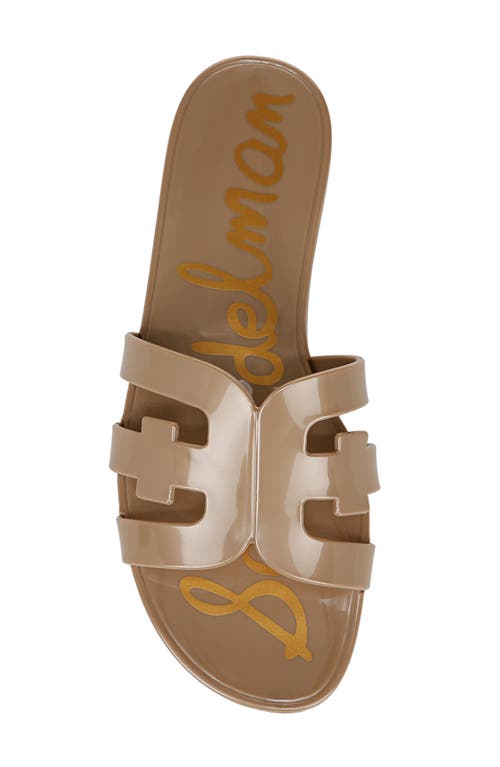 Sam Edelman Women's Bay Slip-on Flat Sandals In Amber Gold