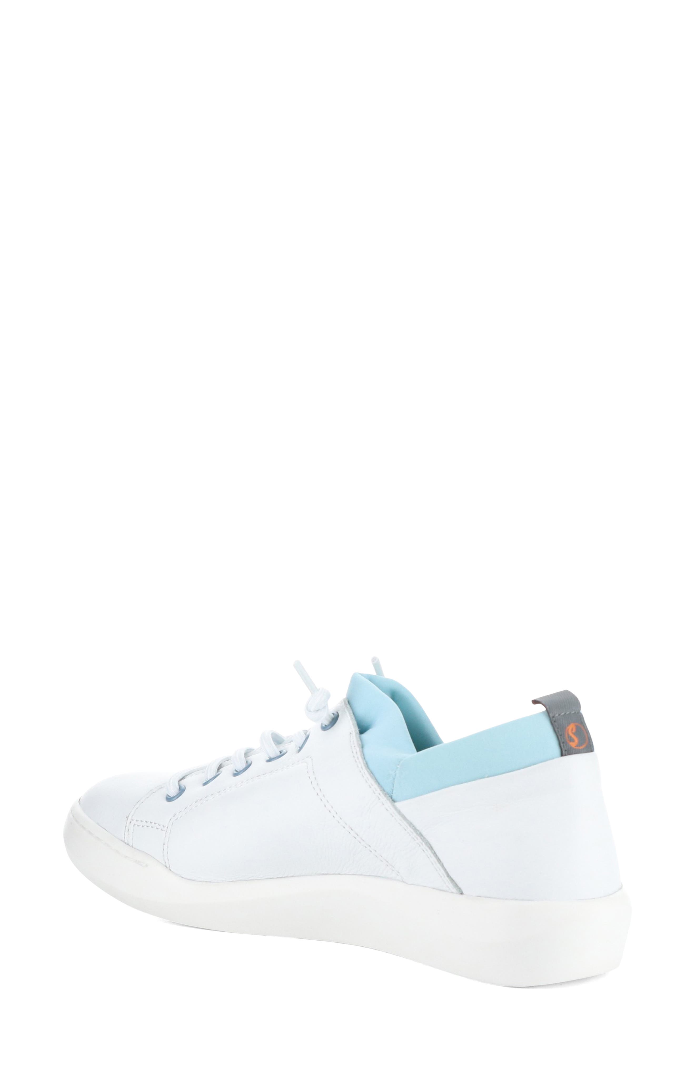 Fly London Softinos by Fly London Bonn Sneaker, Alternate, color, 007 White Smooth Leather