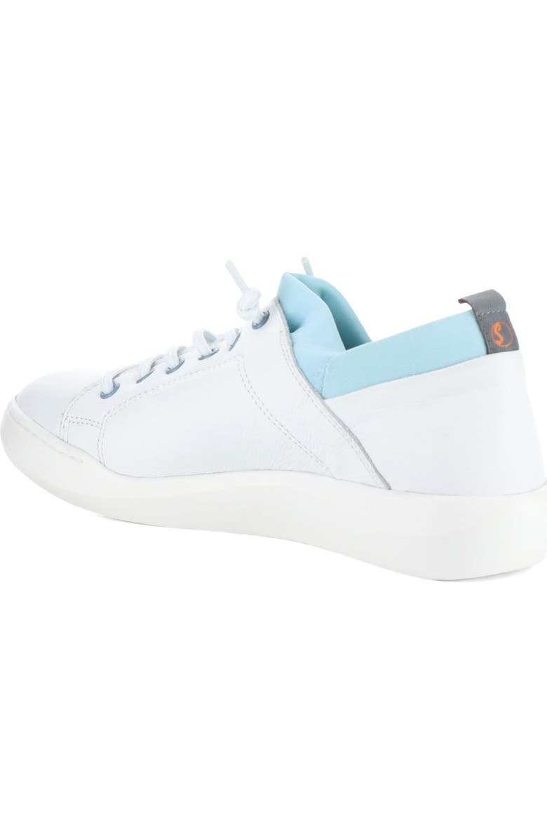 Fly London Softinos by Fly London Bonn Sneaker, Alternate, color, 007 White Smooth Leather