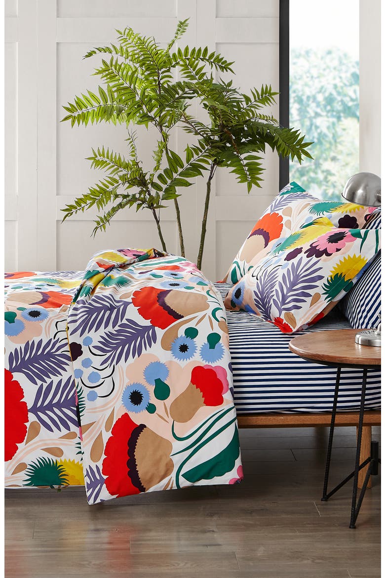 Ojakellukka Comforter & Sham Set, Alternate, color, BLUE/ MULTI