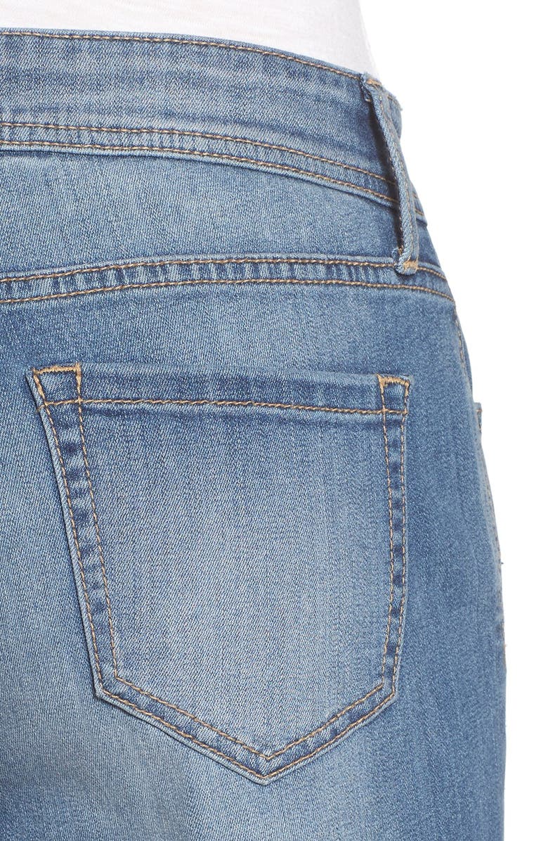 Chelsea28 Denim Culottes, Alternate, color,