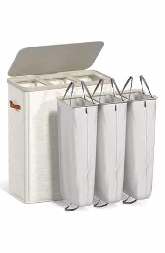 3-Compartment Laundry Basket