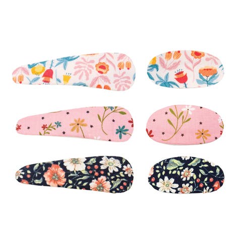 Liberty Floral Hair Clip Set of 6