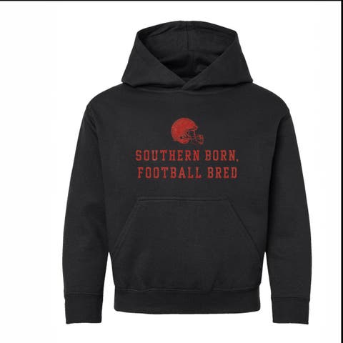 Southern Born Football Bred Helmet Hoodie (Little Kid & Big Kid)