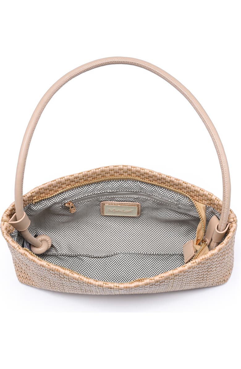 MODA LUXE Straw Shoulder Bag, Alternate, color, Natural