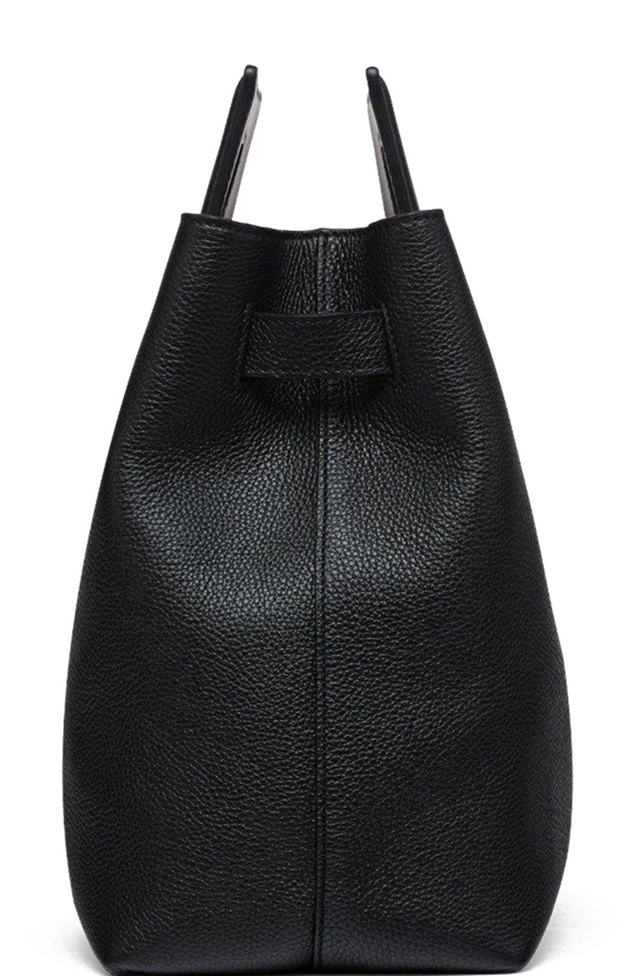 MCM Soft Diamond Shoulder Bag in Embossed Leather, Alternate, color, 