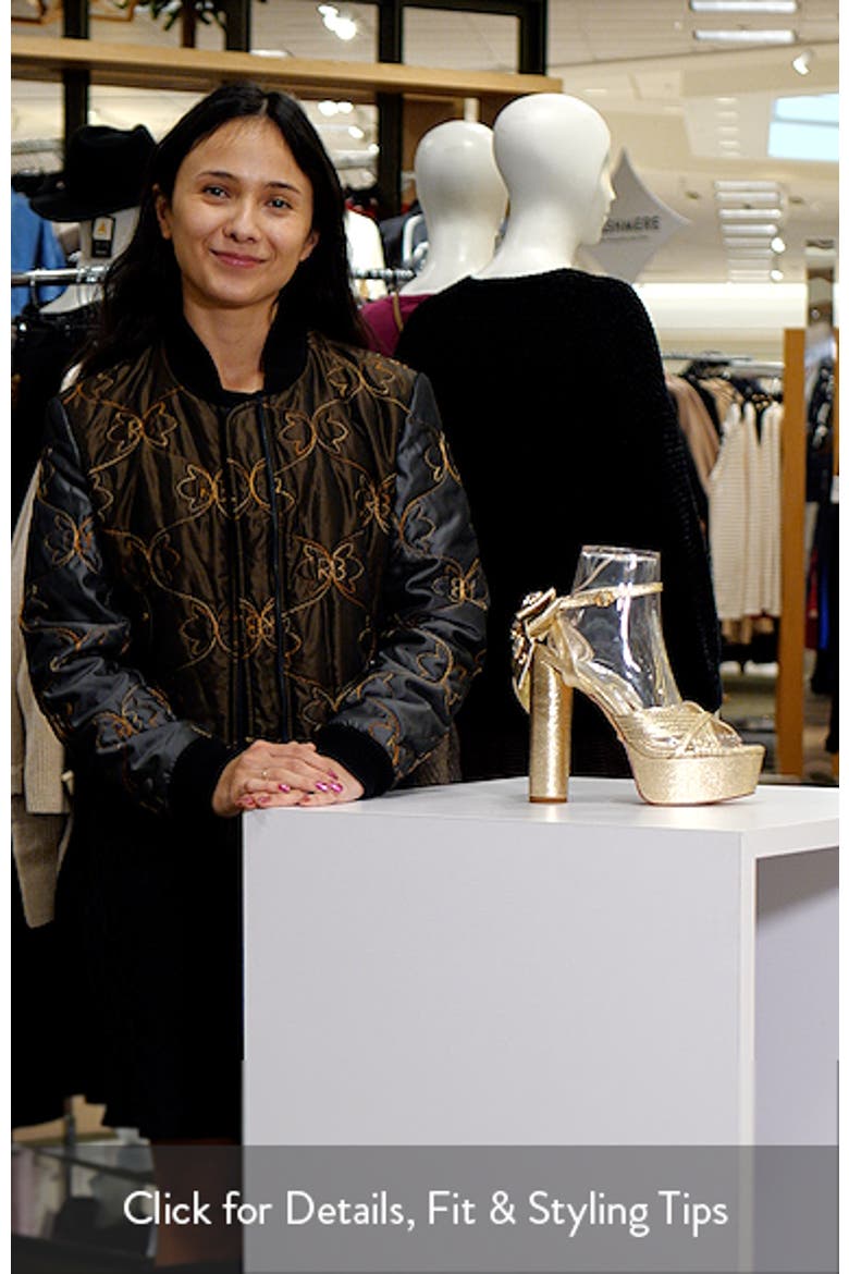 Crawley Ankle Strap Platform Sandal video