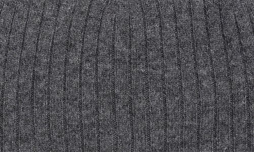 Ralph Lauren Lauren Signature Cashmere Beanie In Gray