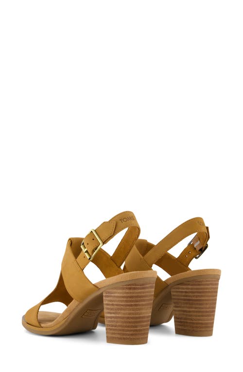 Toms Majorca T-strap Sandal In Brown