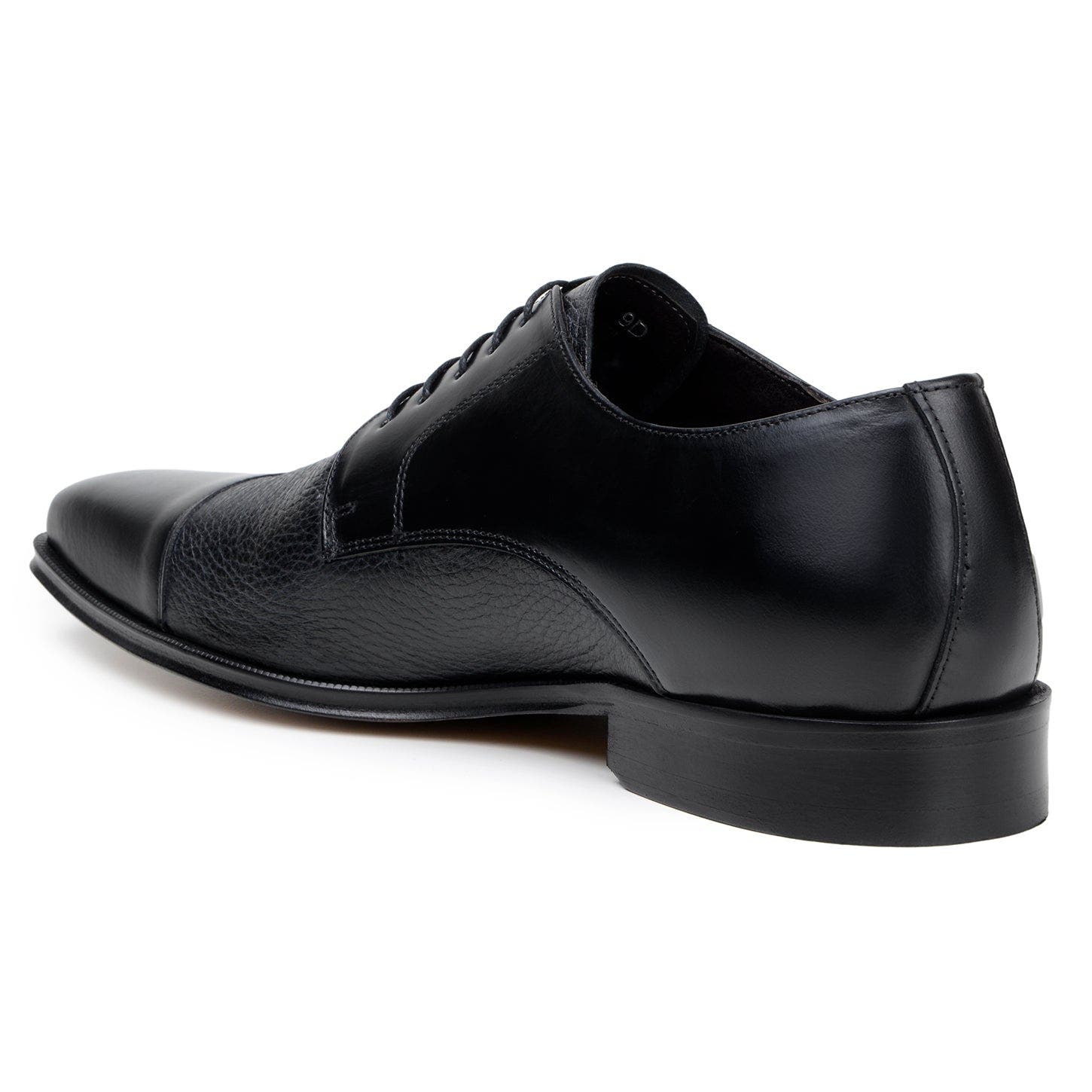 Alexander Cap Toe Derby, Alternate, color, Black