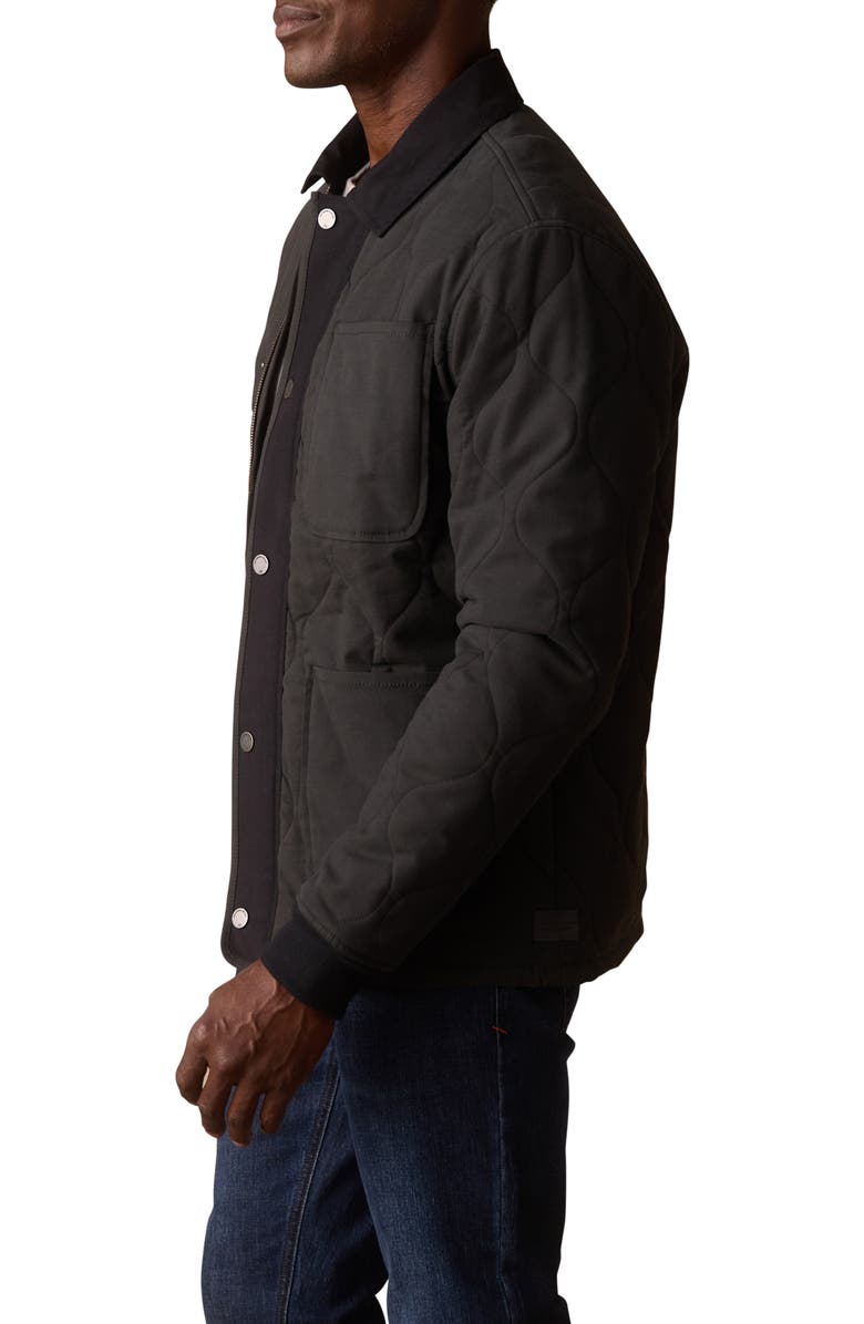 The Normal Brand James Quilted Canvas Liner Jacket, Alternate, color,