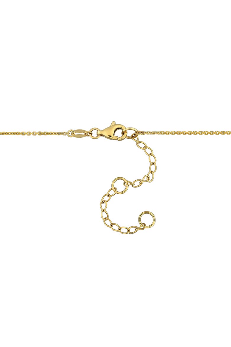 1-3/4 CTW Lab-Grown Diamond Station Necklace 14K, Alternate, color, Yellow Gold