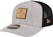 New Era Men's New Era Heather Gray Austin FC 9SEVENTY Stretch-Snap Adjustable Hat